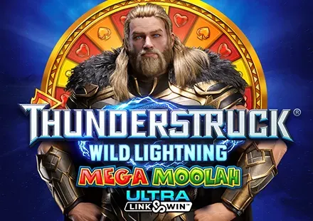 Thunderstruck® Wild Lightning Mega Moolah game thumbnail